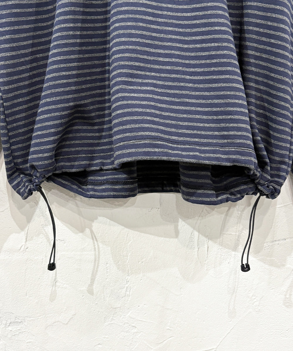 ES.1 - BORDER LS T-SHIRTS / NAVY BORDER