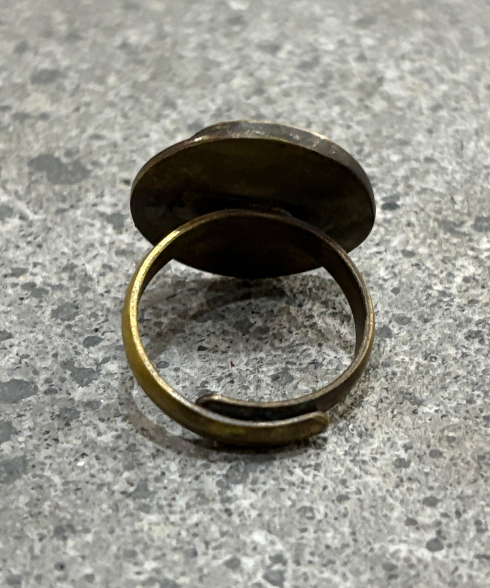 FRAG - BRASS「太極」RING  ONLINE STORE PAGE | フラグ - ブラス「タイキョク」リング  オンラインストアページ 商品画像