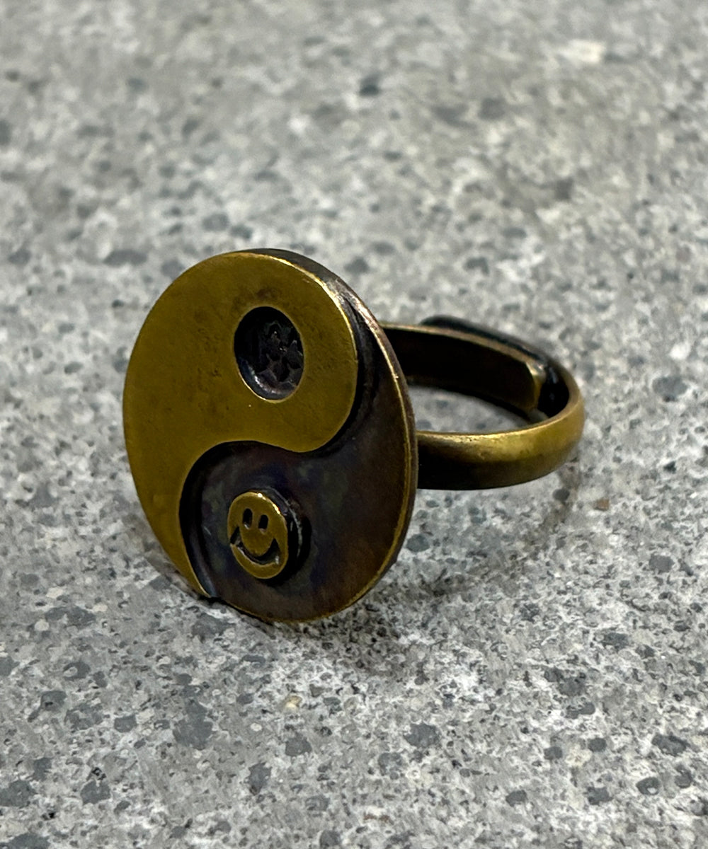FRAG - BRASS「太極」RING  ONLINE STORE PAGE | フラグ - ブラス「タイキョク」リング  オンラインストアページ 商品画像