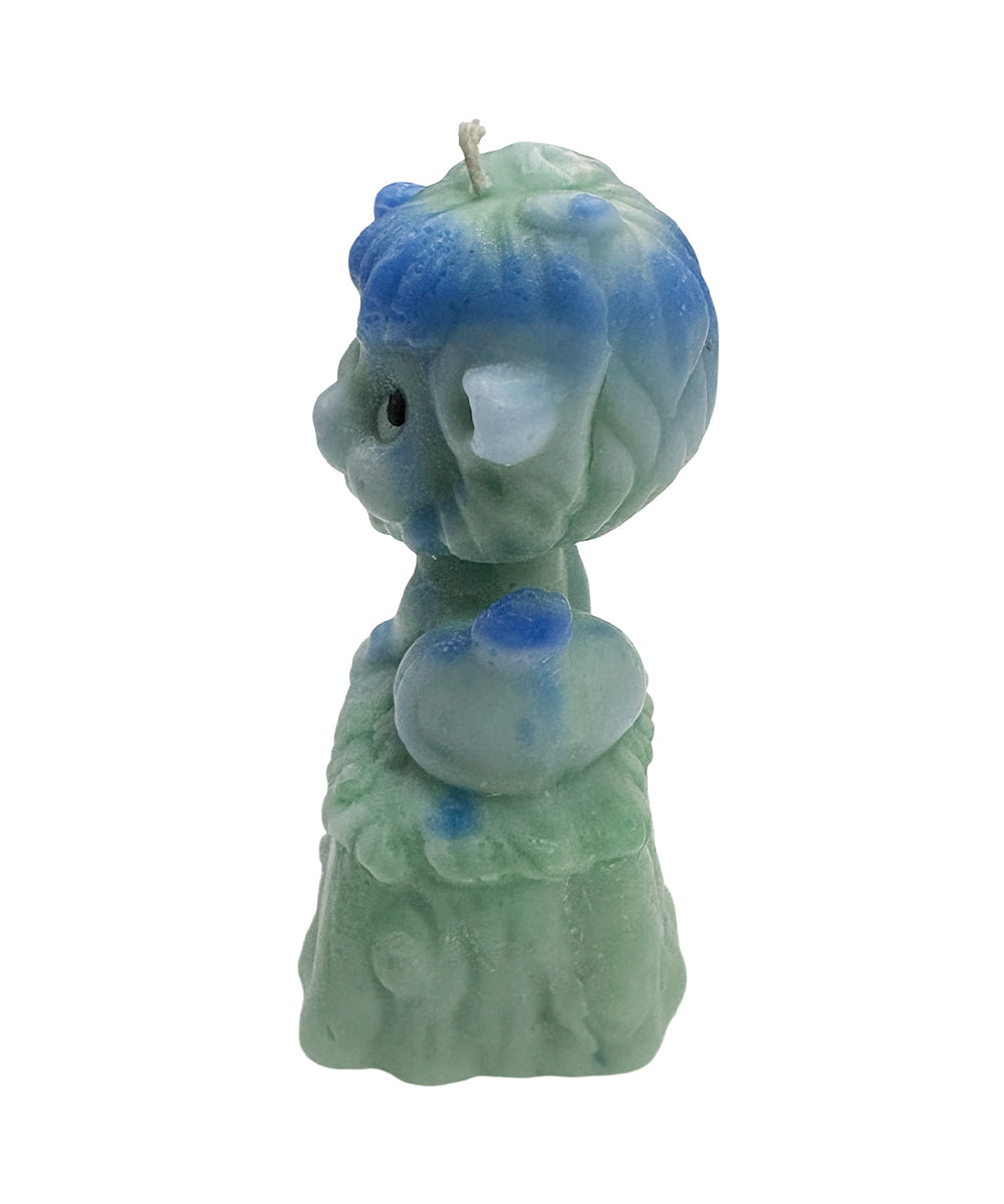 HOPEWORLD - FAWN CANDLE / BLUE/PINK ONLINE STORE PAGE | ホープワールド - ライオンキャンドル / グリーン オンラインストアページ 商品画像