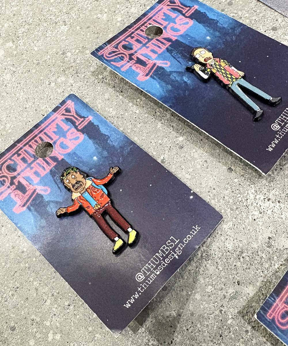 VINTAGE - PIN BADGE SET by THUMBS③ ONLINE STORE PAGE | ヴィンテージ -  ピンバッジ セット オンラインストアページ 商品画像