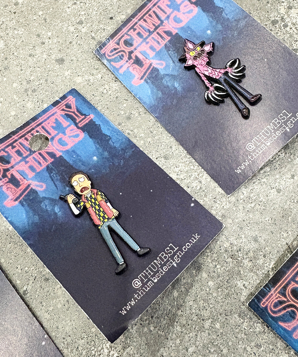 VINTAGE - PIN BADGE SET by THUMBS③ ONLINE STORE PAGE | ヴィンテージ - ピンバッジ セット オンラインストアページ 商品画像