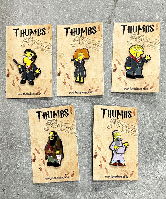 VINTAGE - PIN BADGE SET by THUMBS① ONLINE STORE PAGE | ヴィンテージ -  ピンバッジ セット オンラインストアページ 商品画像