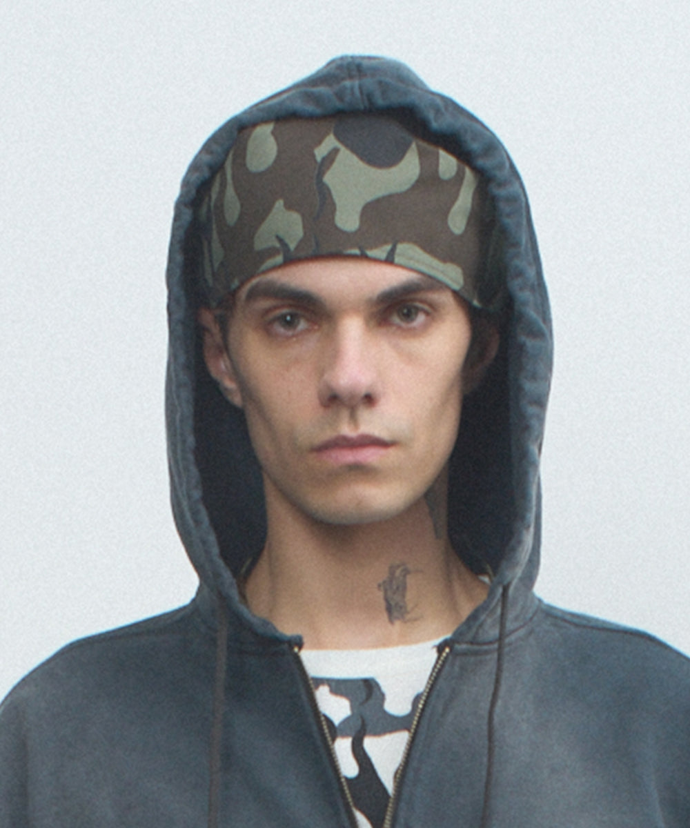 NAM - HEAD APRON - FIRE CAMO / KHAKI