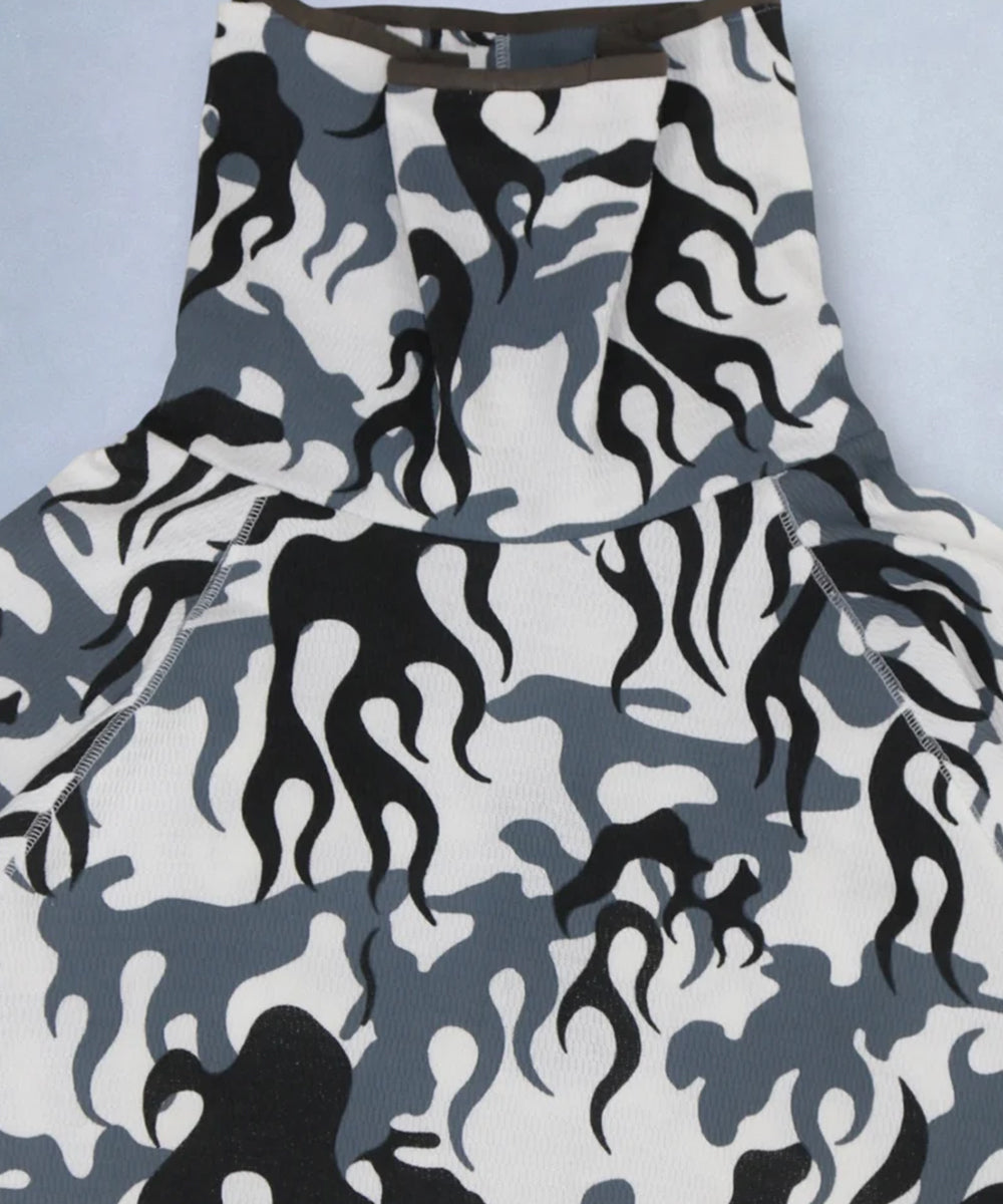 NAM - MASK FIRE CAMO 0FF ONLINE STORE PAGE | ナム - マスク ファイア カモ オフホワイト オンライン ストア ページ 商品画像