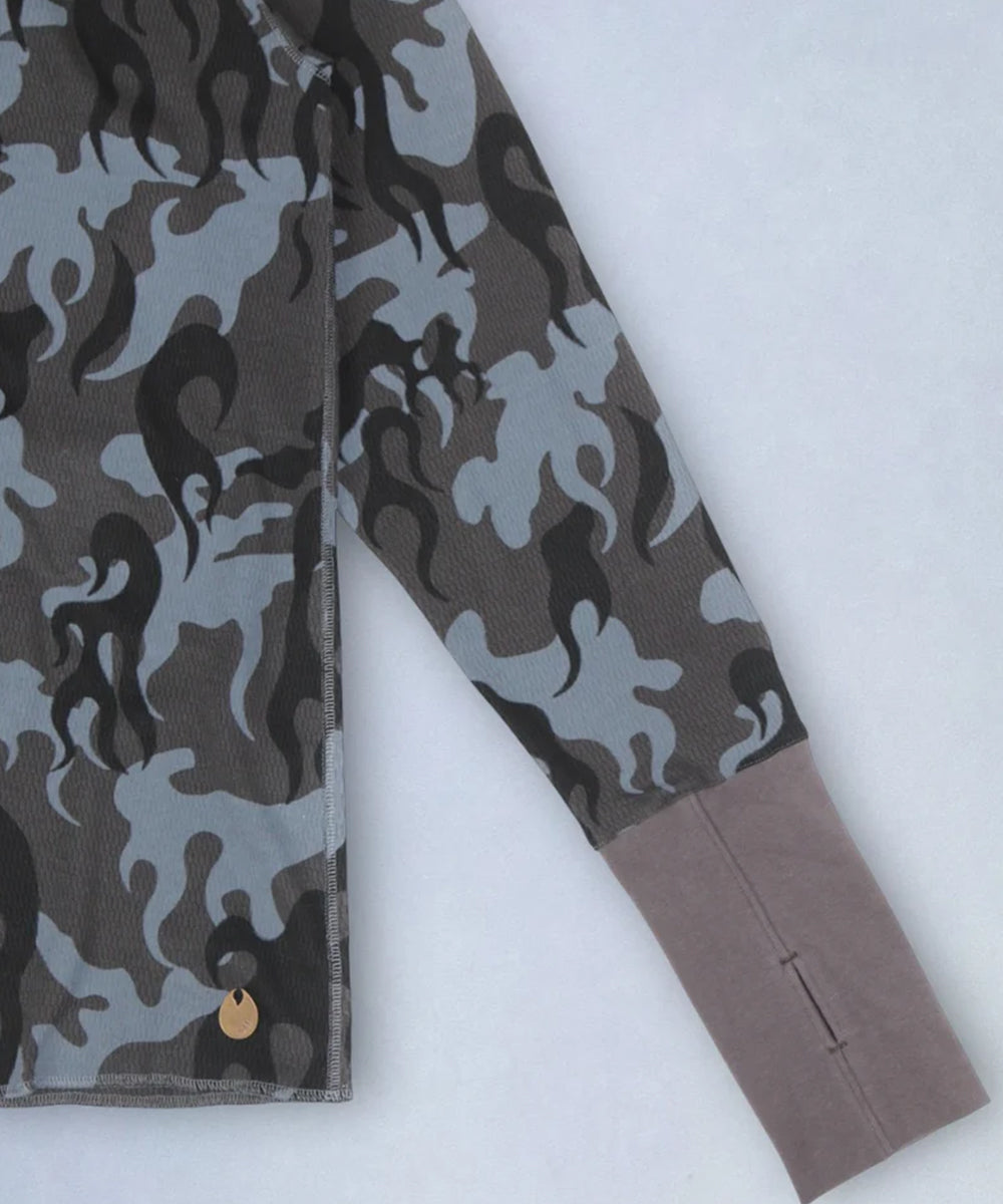 NAM - CREW FIRE CAMO SHADOW ONLINE STORE PAGE | ナム - クルー ファイア カモ シャドウ オンライン ストア ページ 商品画像