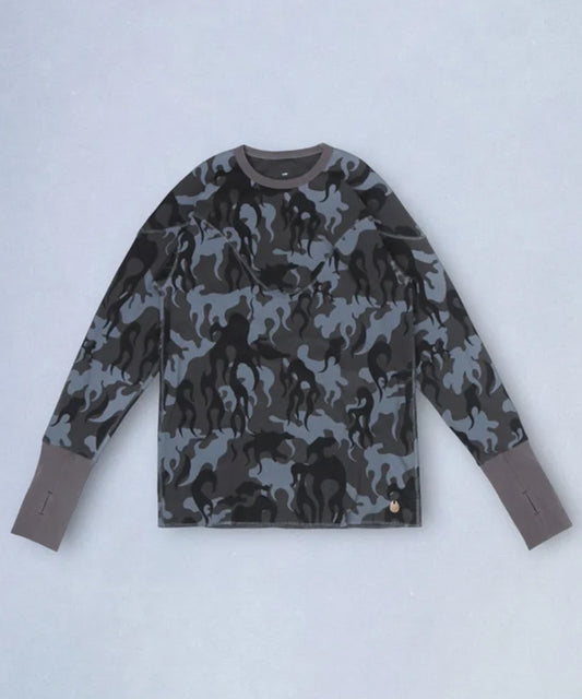 NAM - CREW FIRE CAMO SHADOW ONLINE STORE PAGE | ナム - クルー ファイア カモ シャドウ オンライン ストア ページ 商品画像