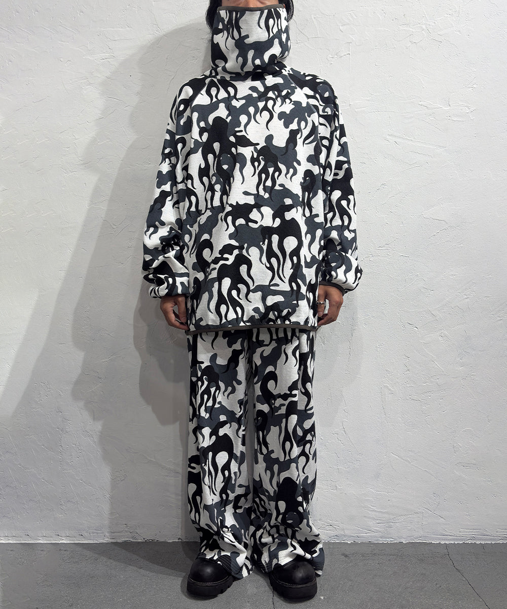 NAM - MASK FIRE CAMO 0FF ONLINE STORE PAGE | ナム - マスク ファイア カモ オフホワイト オンライン ストア ページ 商品画像