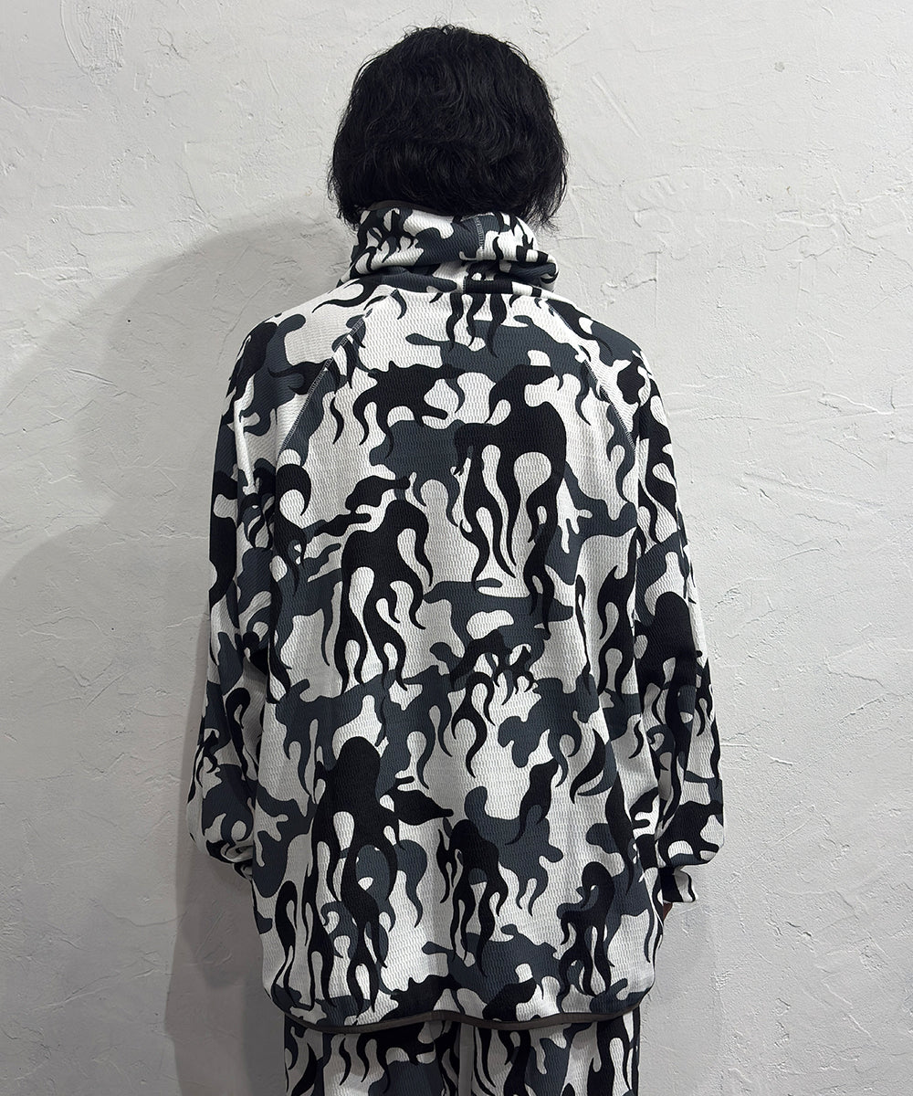 NAM - MASK FIRE CAMO 0FF ONLINE STORE PAGE | ナム - マスク ファイア カモ オフホワイト オンライン ストア ページ 商品画像