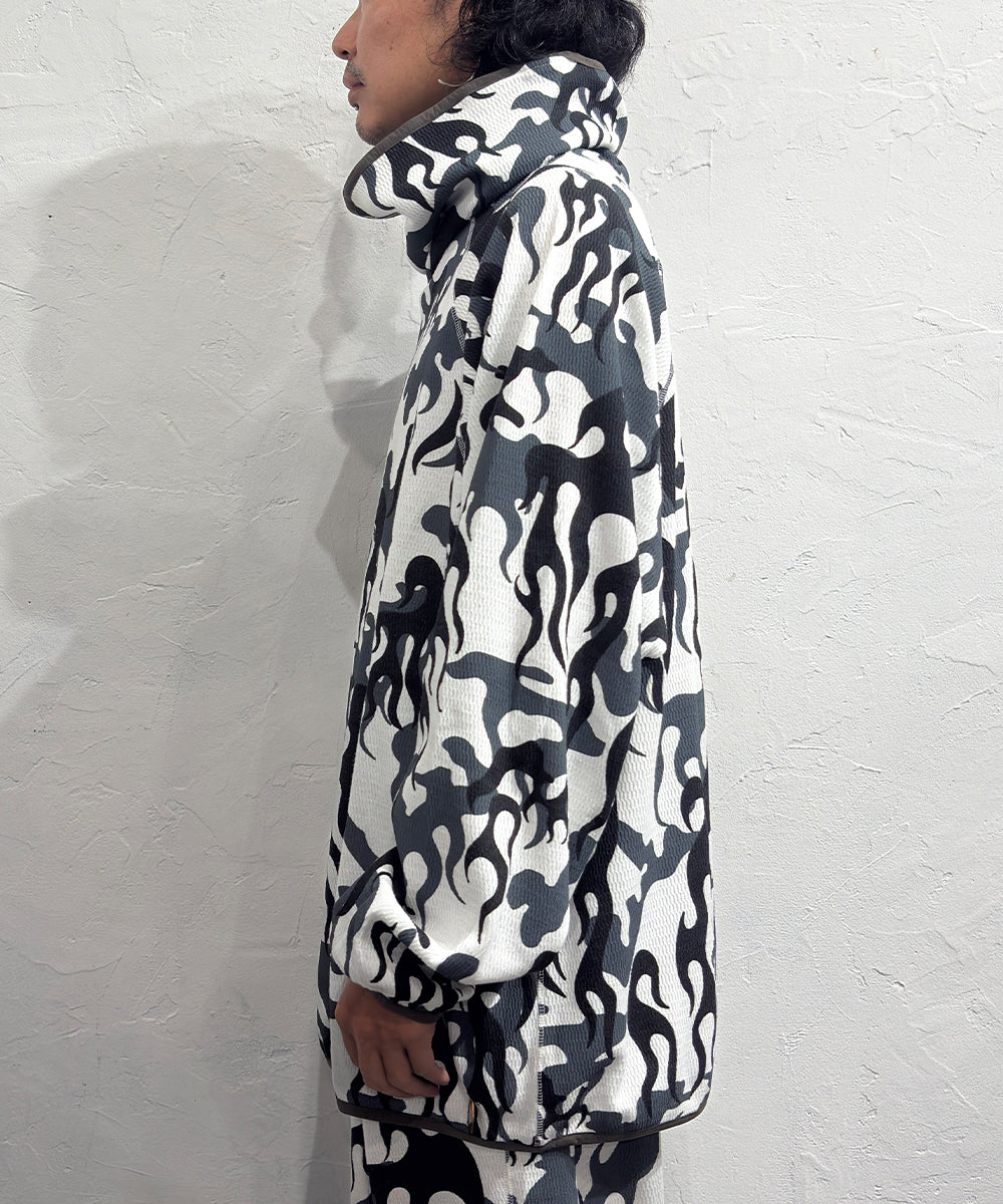 NAM - MASK FIRE CAMO 0FF ONLINE STORE PAGE | ナム - マスク ファイア カモ オフホワイト オンライン ストア ページ 商品画像