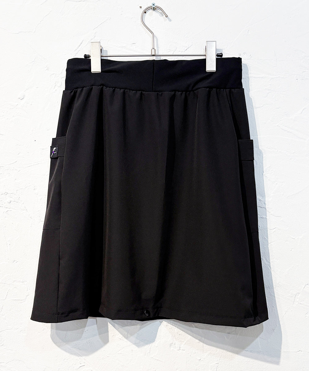 PURPLE RAIN ADVENTURE SKIRTS ADVENTURE KILT BLACK ONLINE STORE PAGE | パープルレインアドベンチャースカート アドベンチャー キルト ブラック オンライン ストア ページ 商品画像