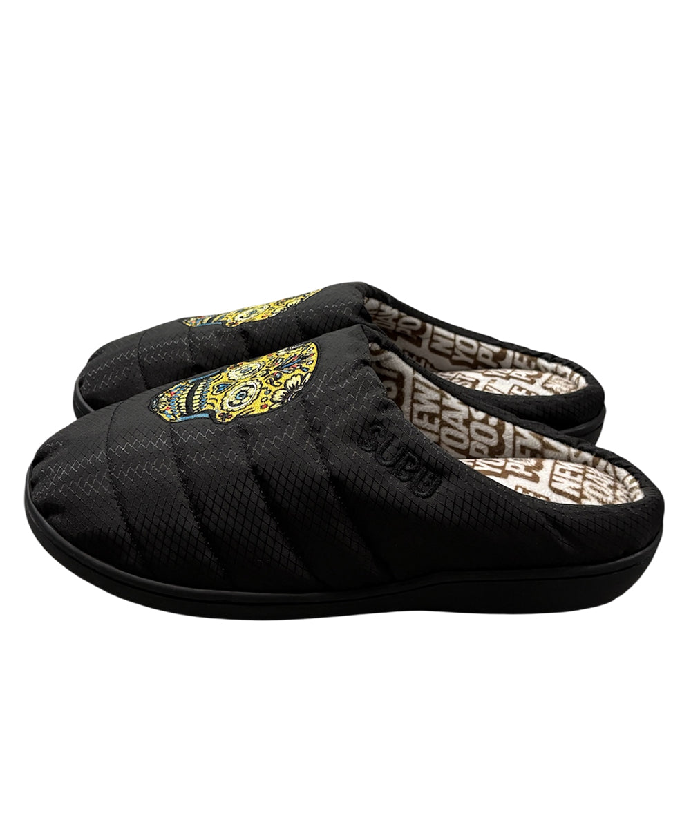 SUBU × NEW YOAKE POST - GOLDEN SKULL BLACK  ONLINE STORE PAGE | スブ×ニューヨアケポスト - ゴールデン スカル. ブラック オンライン ストア ページ 商品画像