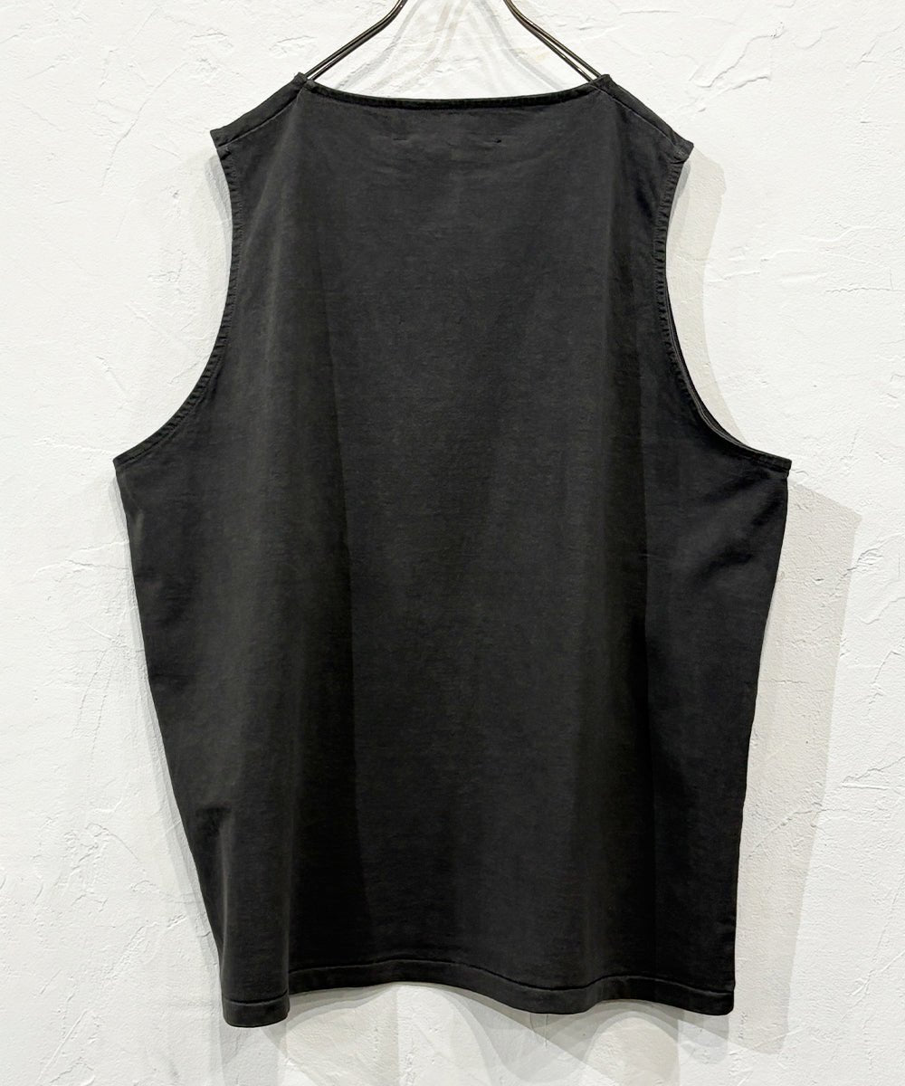 ANDER - SLEEVELESS POISON TEE FADE BLACK - DB&BAR