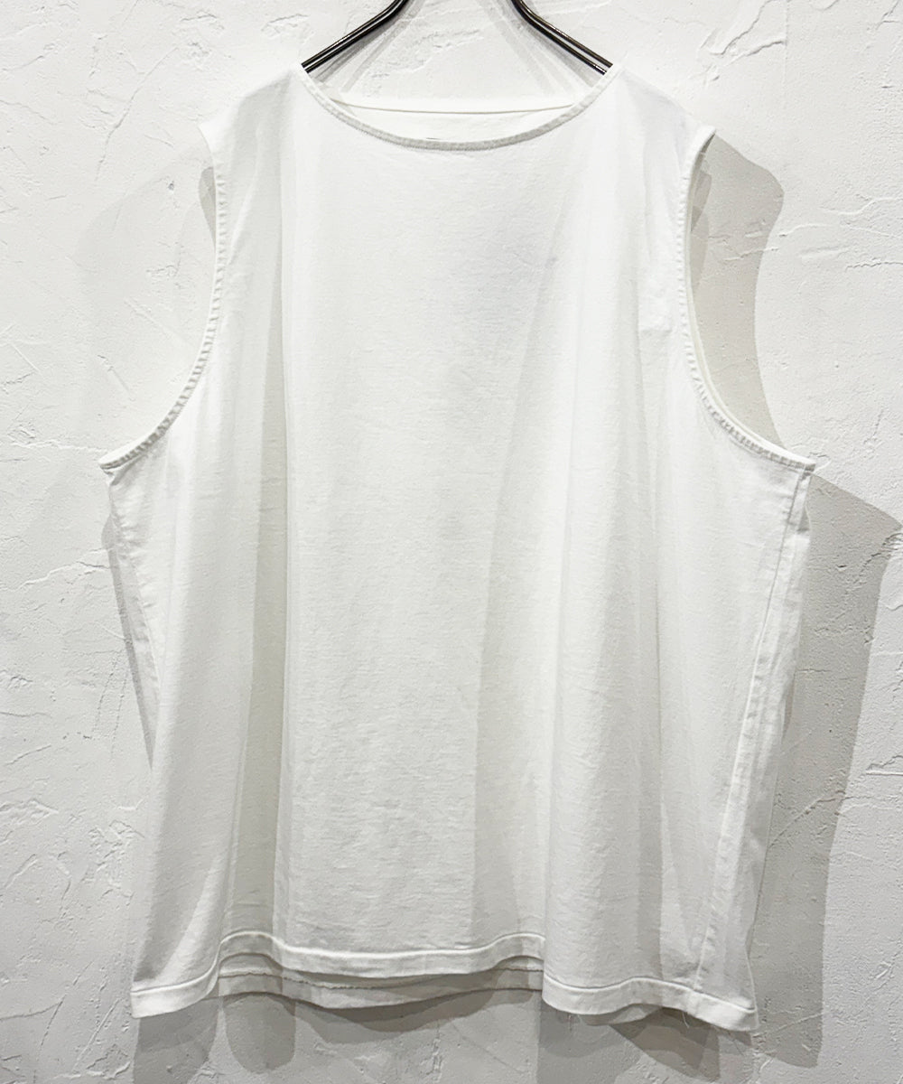 ANDER - SLEEVELESS POISON TEE OFF WHITE - DB&BAR