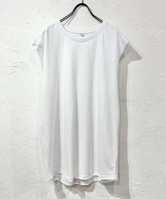 BUILD YOUR BRAND - SLEEVELESS TEE WHITE - DB&BAR