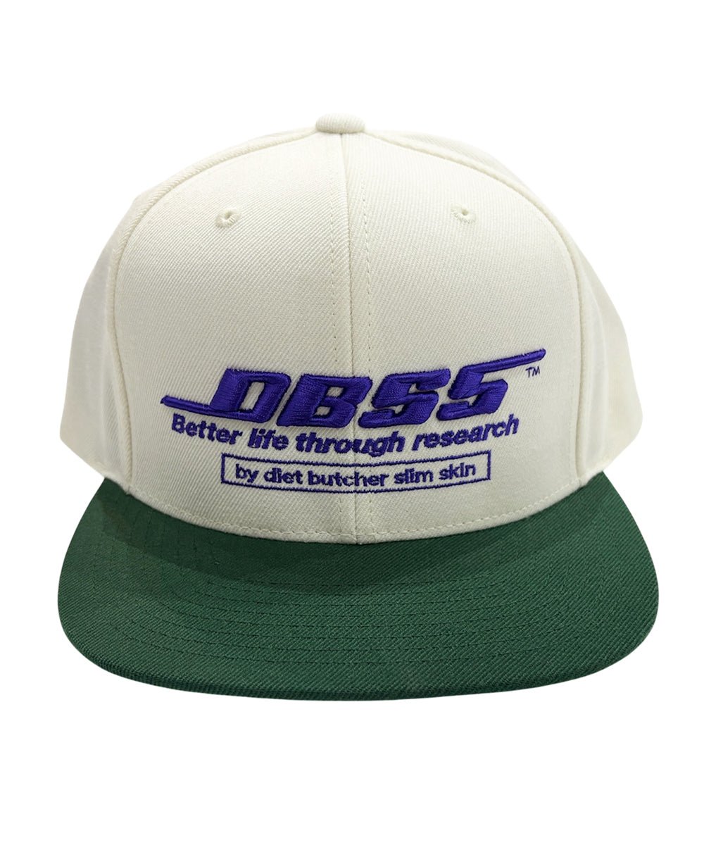 DIET BUTCHER SLIM SKIN - DBSS CAP  CREAM×GREEN ONLINE STORE PAGE | ダイエットブッチャー スリムスキン ディービーエスエス キャップ クリーム×グリーン オンラインストアページ 商品画像
