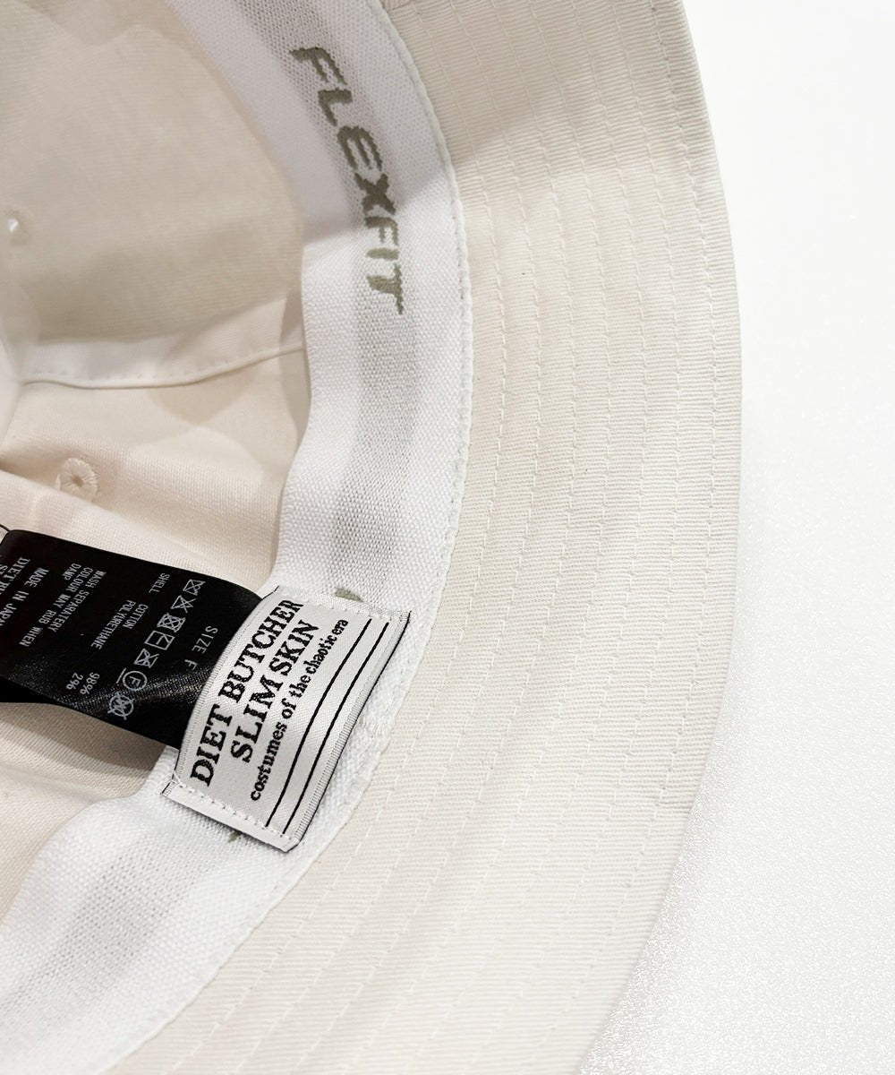 DIET BUTCHER SLIM SKIN - DBSS HAT  WHITE ONLINE STORE PAGE | ダイエットブッチャー スリムスキン ディービーエスエス ハット ホワイト オンラインストアページ 商品画像