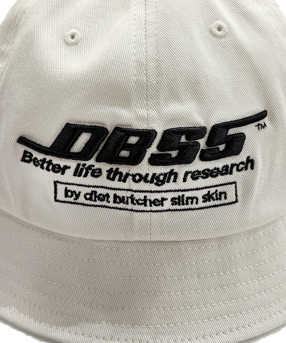 DIET BUTCHER SLIM SKIN - DBSS HAT  WHITE ONLINE STORE PAGE | ダイエットブッチャー スリムスキン ディービーエスエス ハット ホワイト オンラインストアページ 商品画像