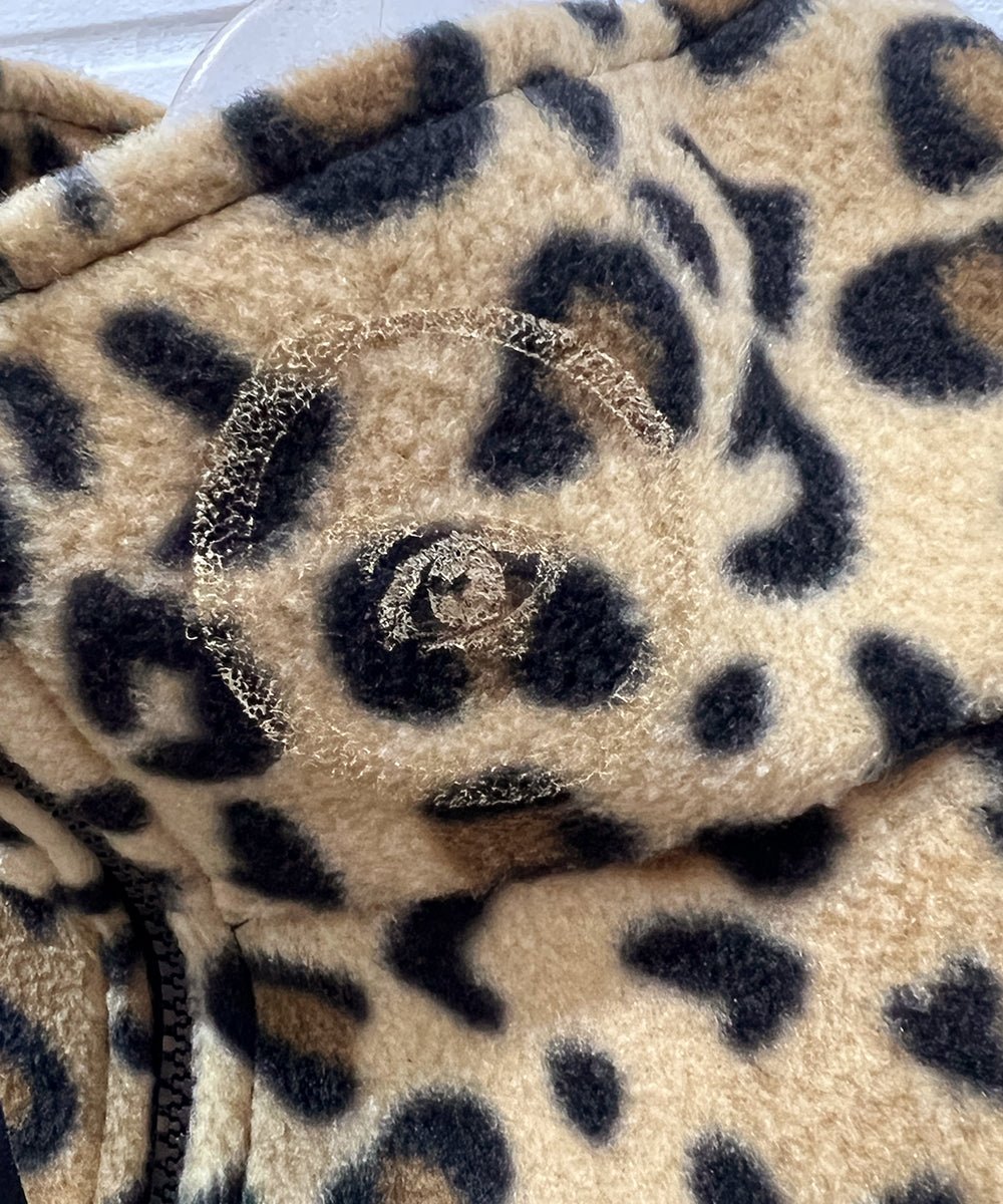 FLEECE FULL ZIP JACKET - LEOPARD EYE - DB&BAR