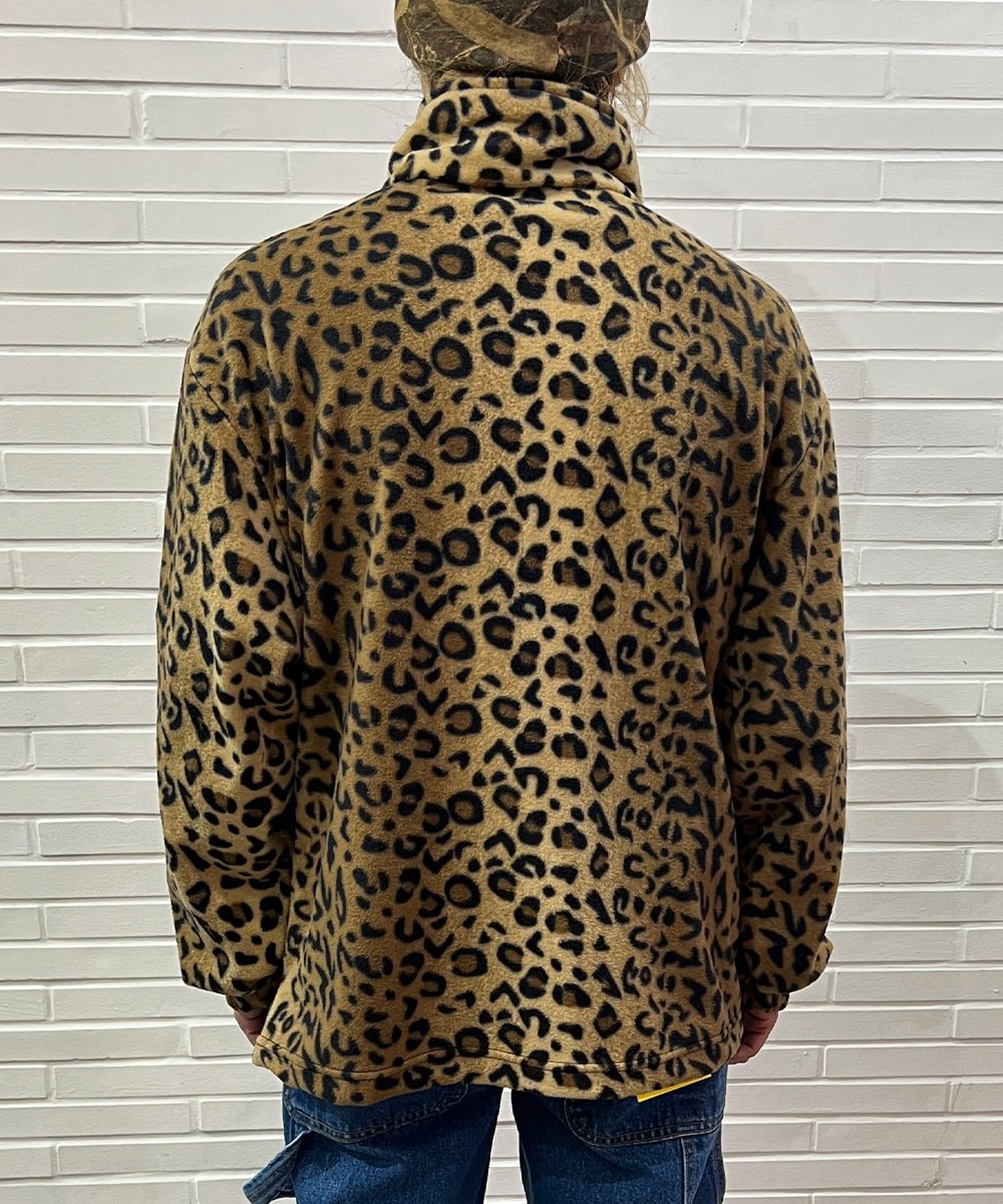 FLEECE FULL ZIP JACKET - LEOPARD EYE - DB&BAR