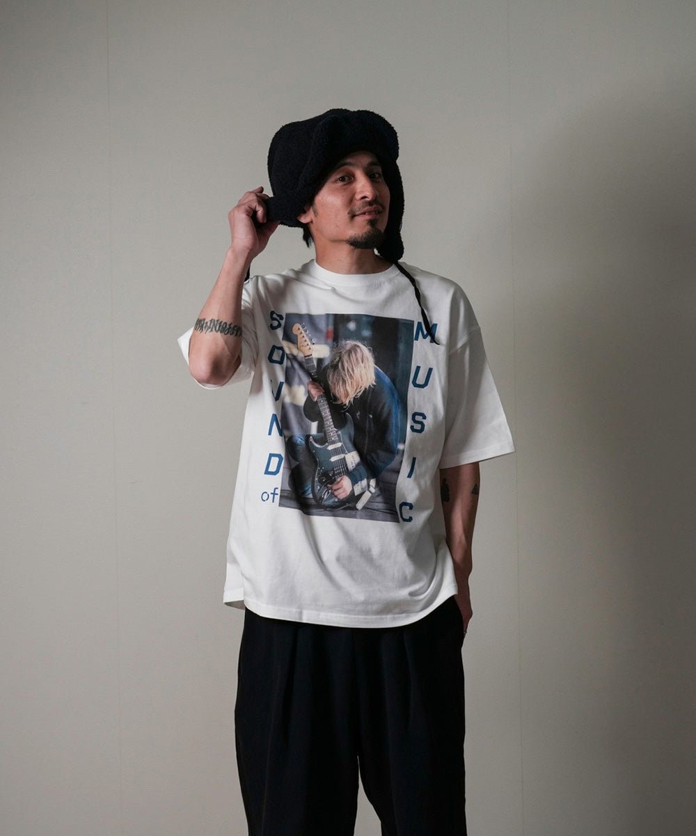 Guidance - 【COLOR】SOUND of MUSIC - Tee - WHITE - DB&BAR
