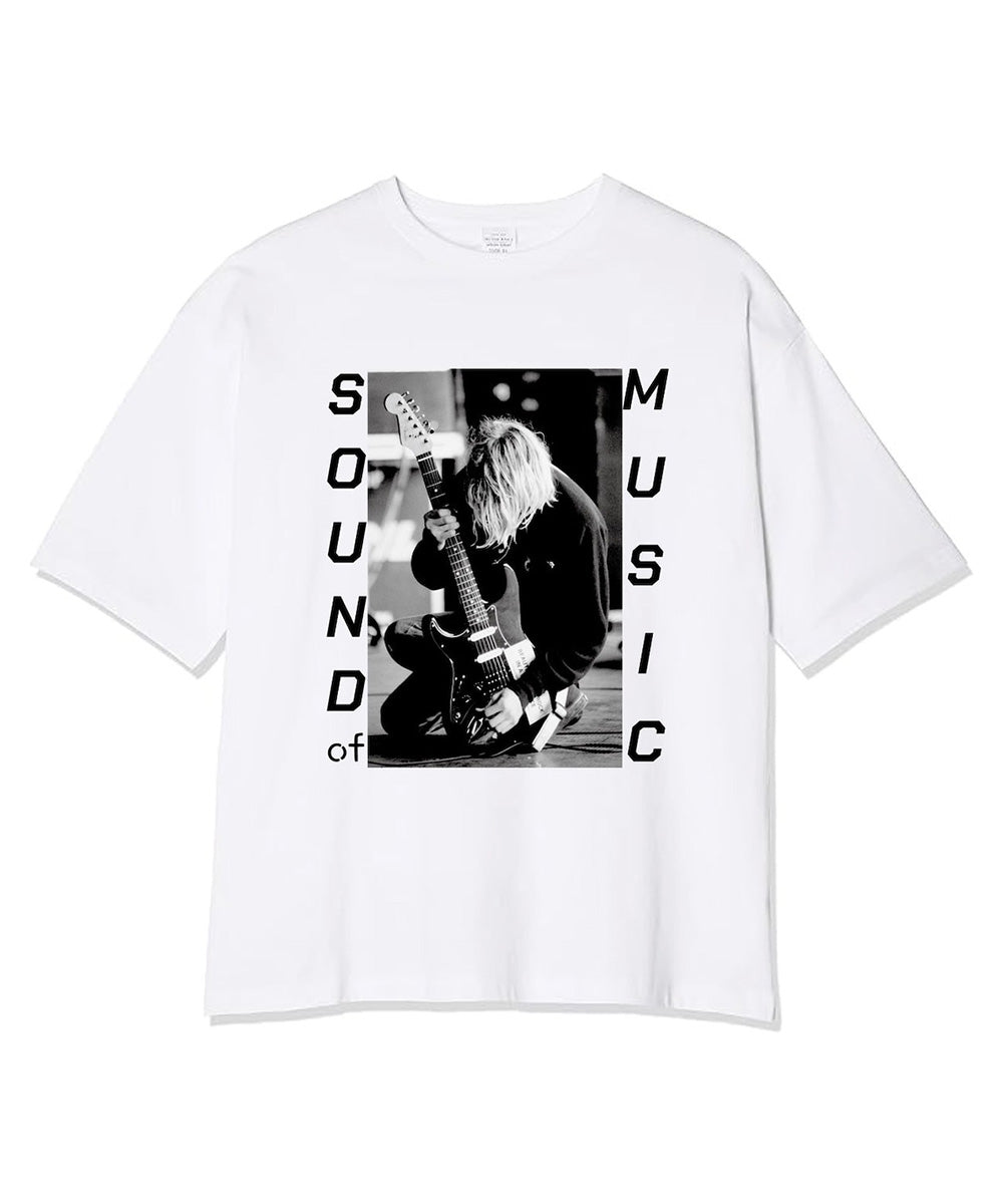 Guidance - 【MONO】SOUND of MUSIC - Tee - WHITE - DB&BAR