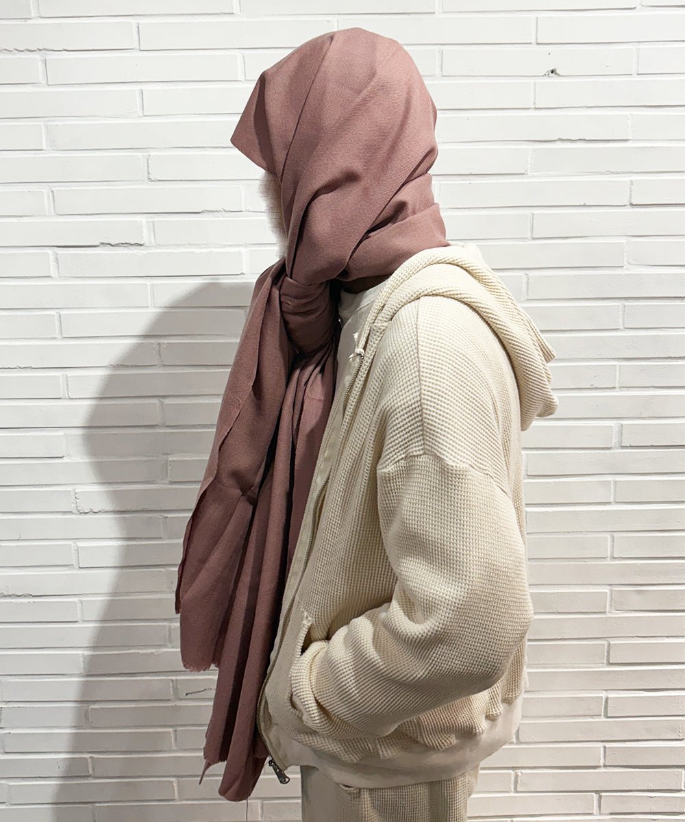 HAND WOVEN STOLE - Wool PINK - DB&BAR
