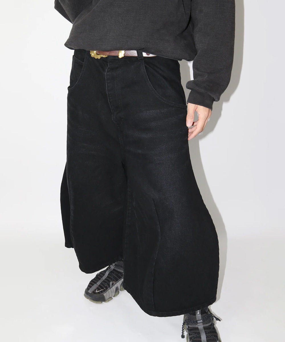 NAM - HORN DENIM WASHED BLACK - DB&BAR