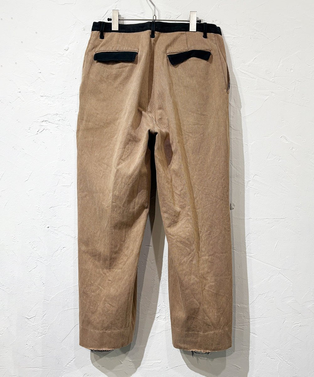 Timeless Treasures : theSakaki - SEMI WIDE PANTS - DB&BAR