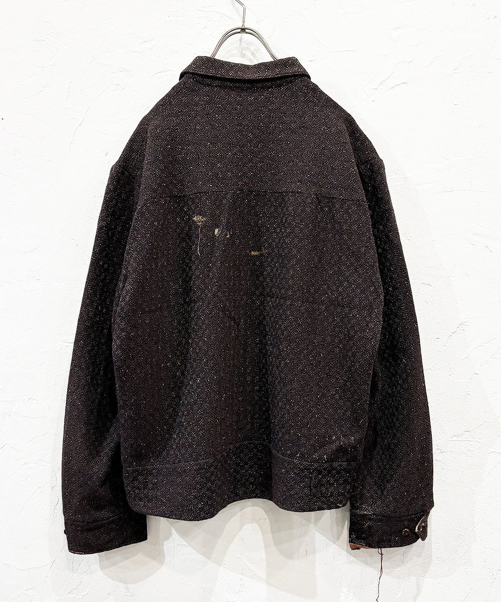 VINTAGE - 50'S VINTAGE TWO - FLAP ZIP - UP JKT - DB&BAR