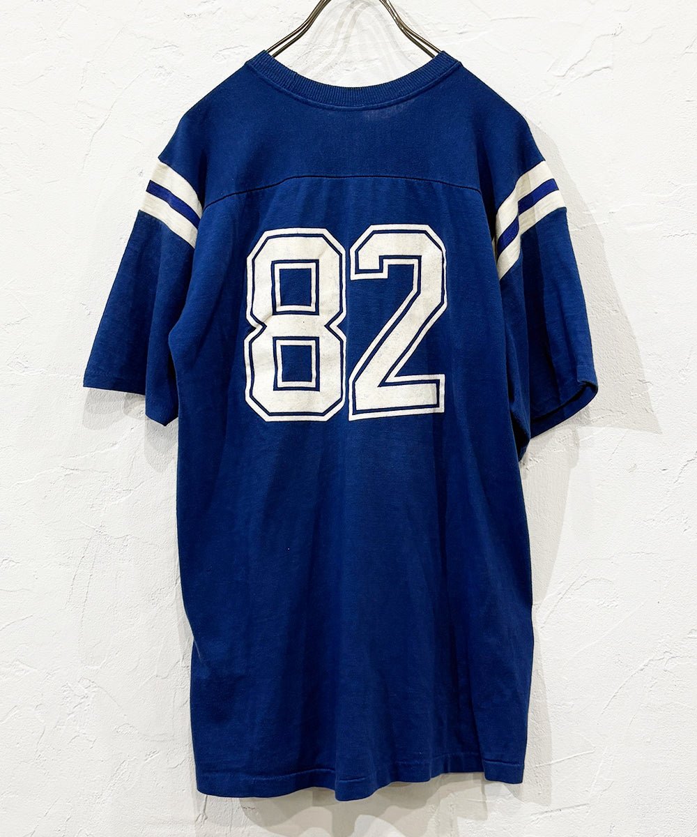 VINTAGE - 70’S COLLEGIATE PACIFIC FOOTBALL T - SHIRTS - DB&BAR