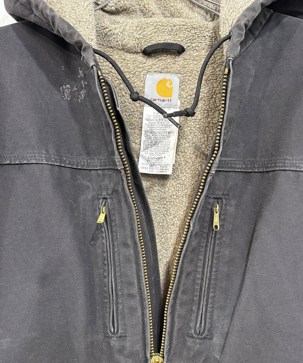 VINTAGE - CARHARTT DUCK FABRIC HOODIE JACKET - DB&BAR