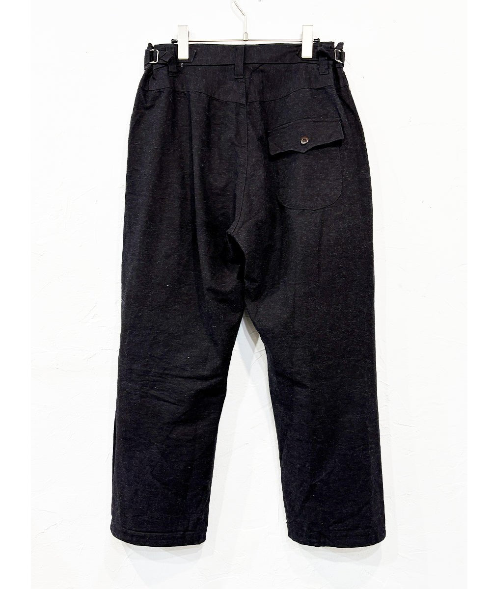 VINTAGE - FRENCH BLACK FABRIC CHINA JACKET AND PANTS - DB&BAR