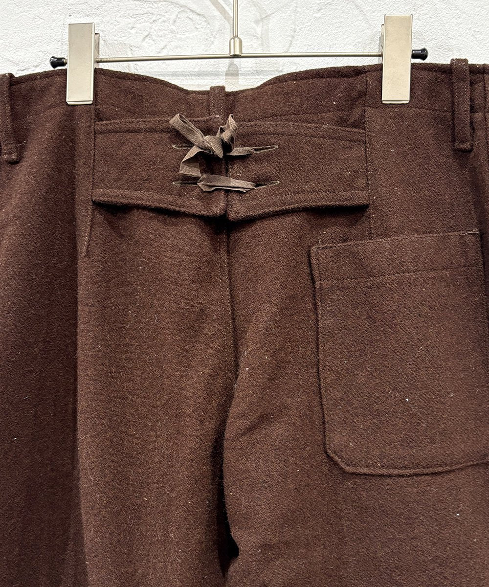 VINTAGE - ITALIAN MILITARY WOOL HOSPITAL PANTS - DB&BAR