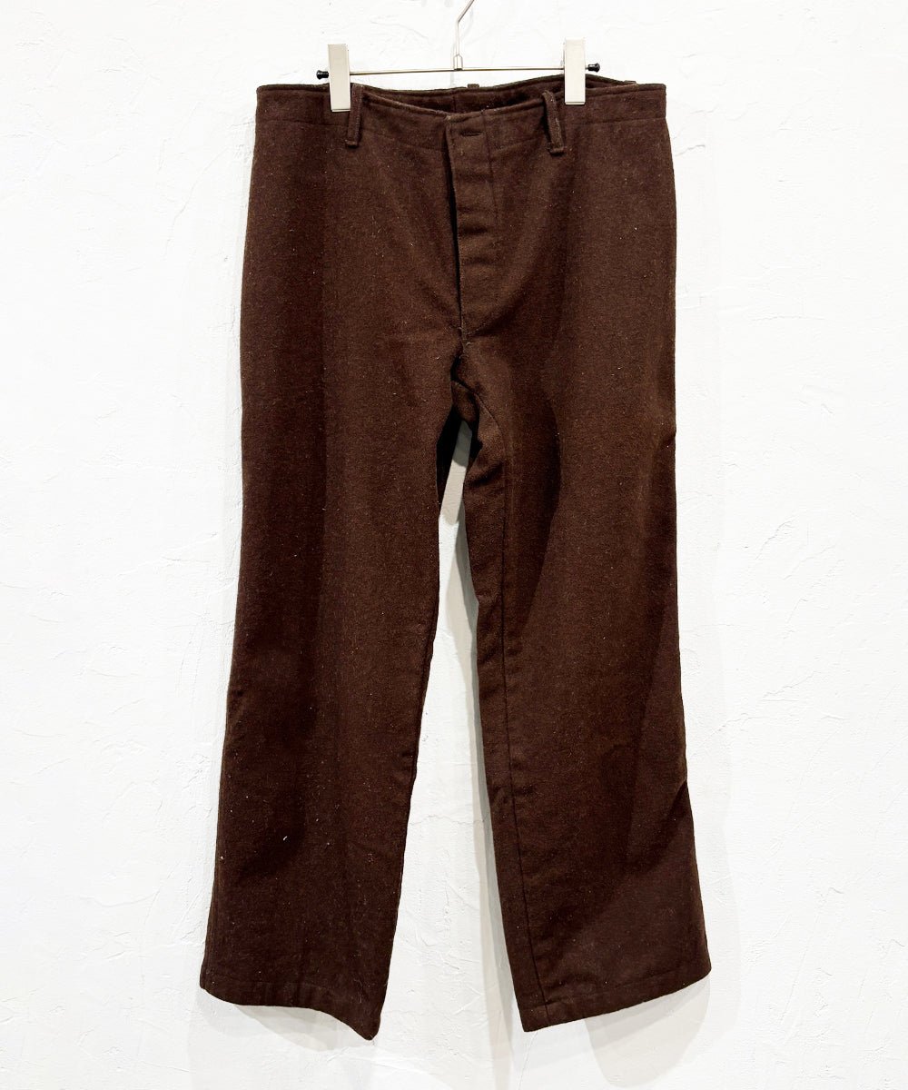 VINTAGE - ITALIAN MILITARY WOOL HOSPITAL PANTS - DB&BAR