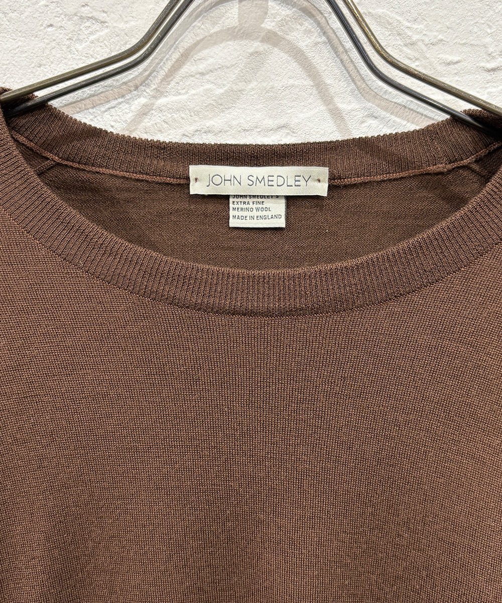 VINTAGE - JOHN SMEDLEY PULLOVER KNIT - DB&BAR