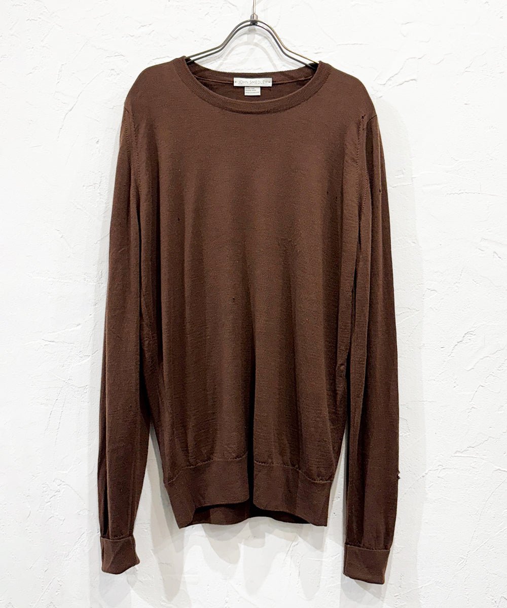 VINTAGE - JOHN SMEDLEY PULLOVER KNIT - DB&BAR