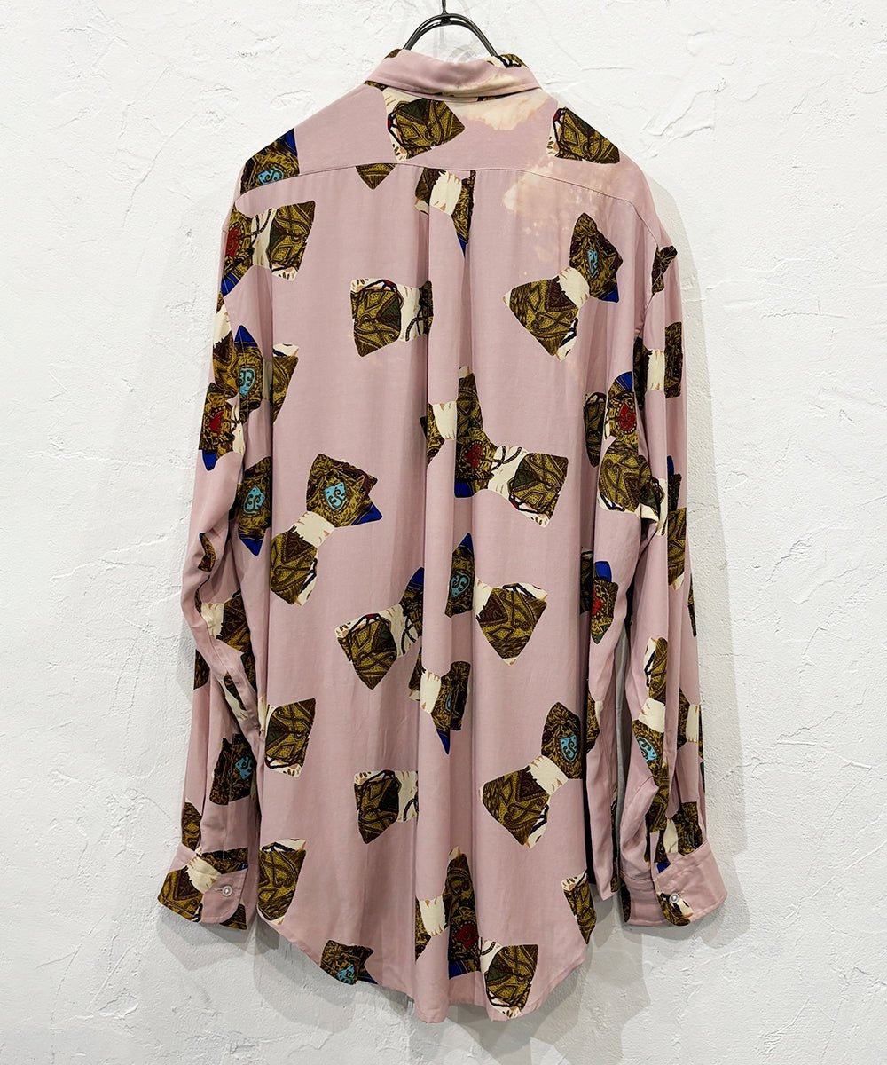 VINTAGE - KARL HELMUT RAYON BD SHIRTS - DB&BAR