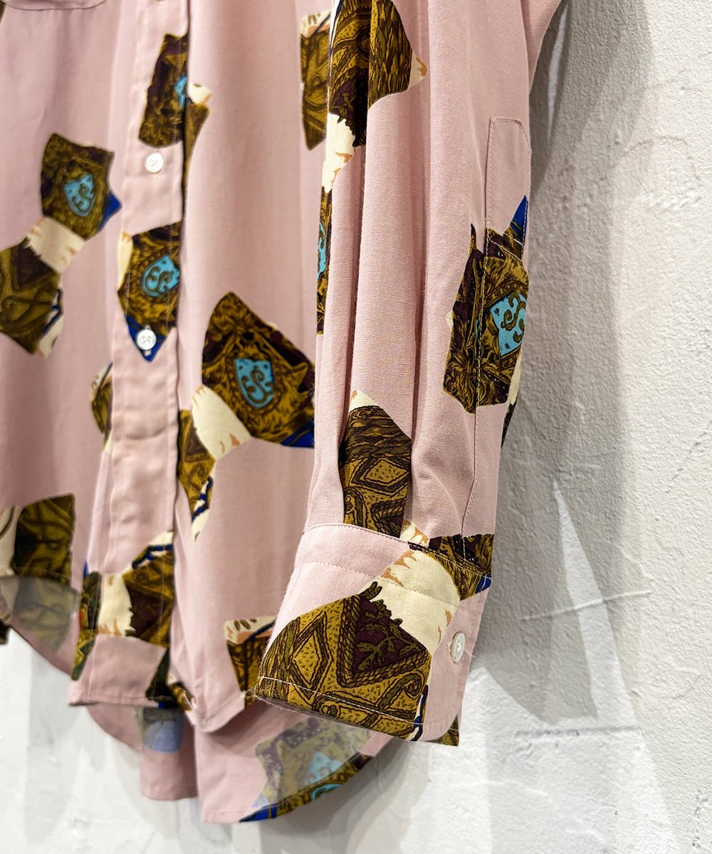 VINTAGE - KARL HELMUT RAYON BD SHIRTS - DB&BAR