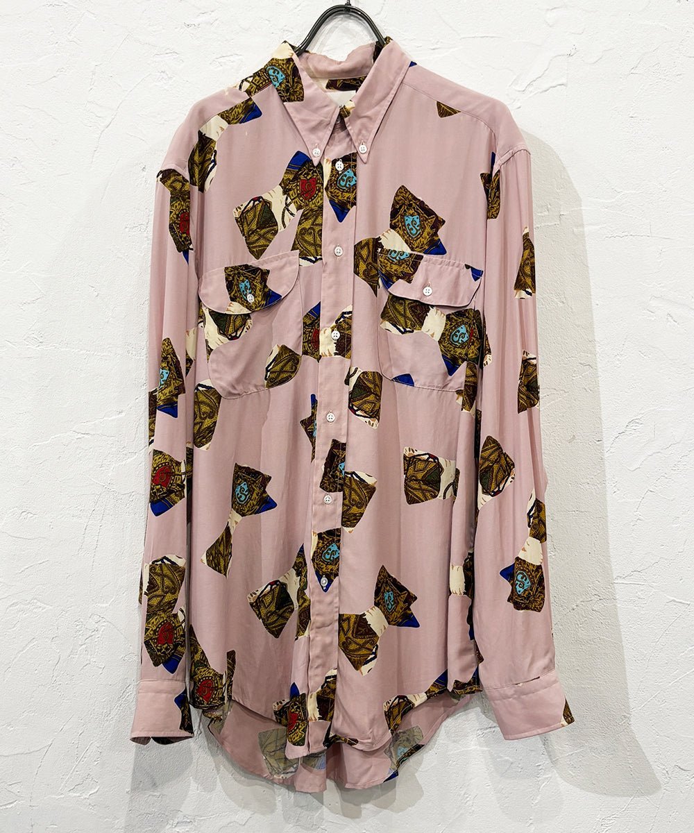 VINTAGE - KARL HELMUT RAYON BD SHIRTS - DB&BAR