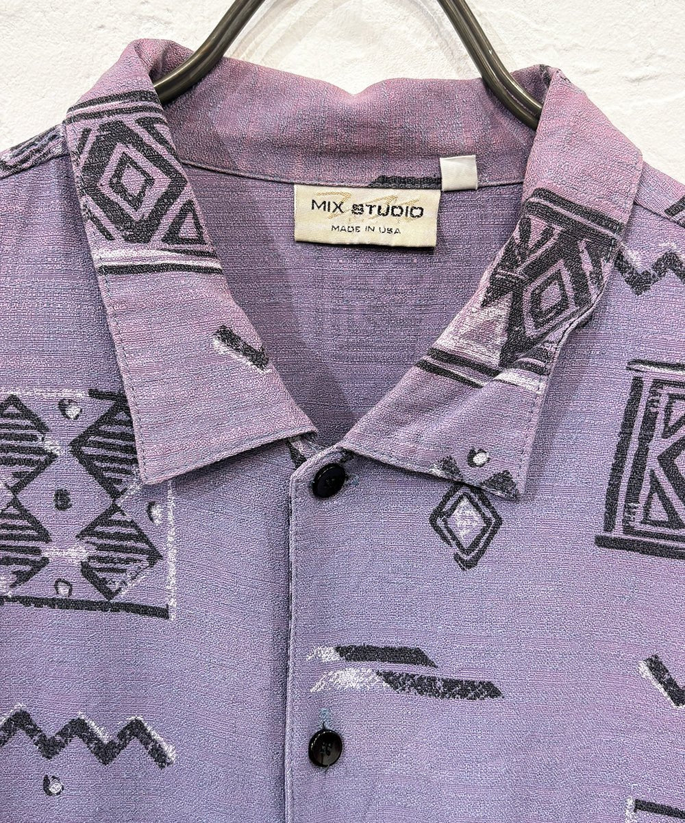 VINTAGE - MIX STUDIO RAYON PRINT SHIRTS - DB&BAR