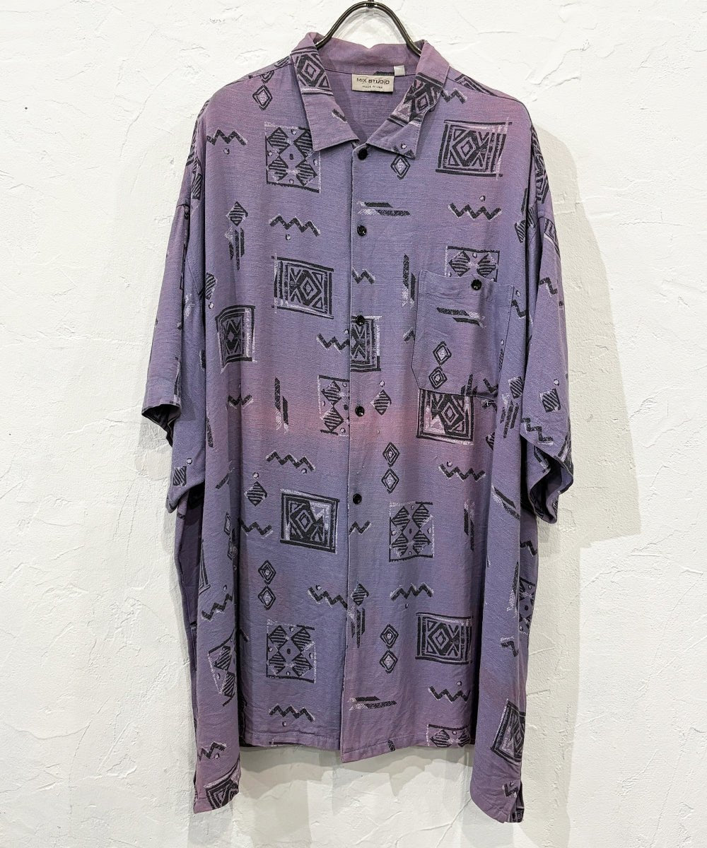 VINTAGE - MIX STUDIO RAYON PRINT SHIRTS - DB&BAR
