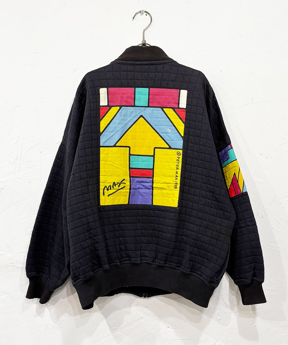 VINTAGE - NEO MAX SQUARE QUILT BLOUSON - DB&BAR
