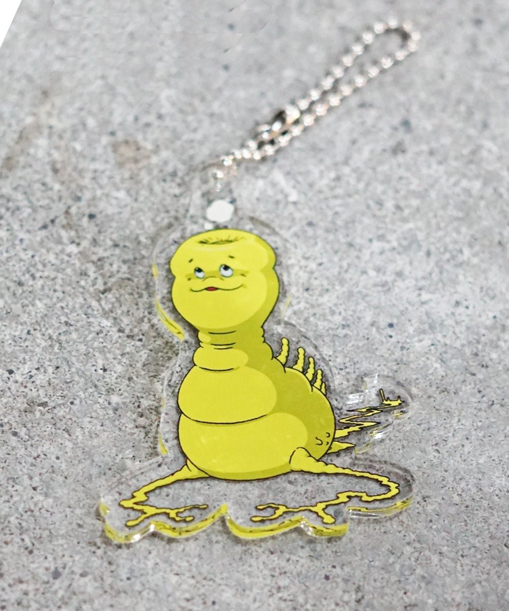 ALIENS acrylic key holder - YELLOW - DIET BUTCHER
