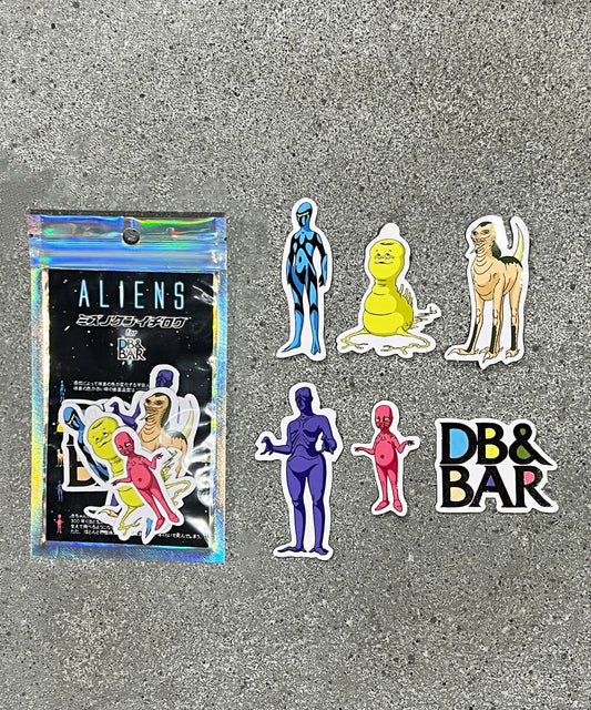 ALIENS sticker set - DIET BUTCHER