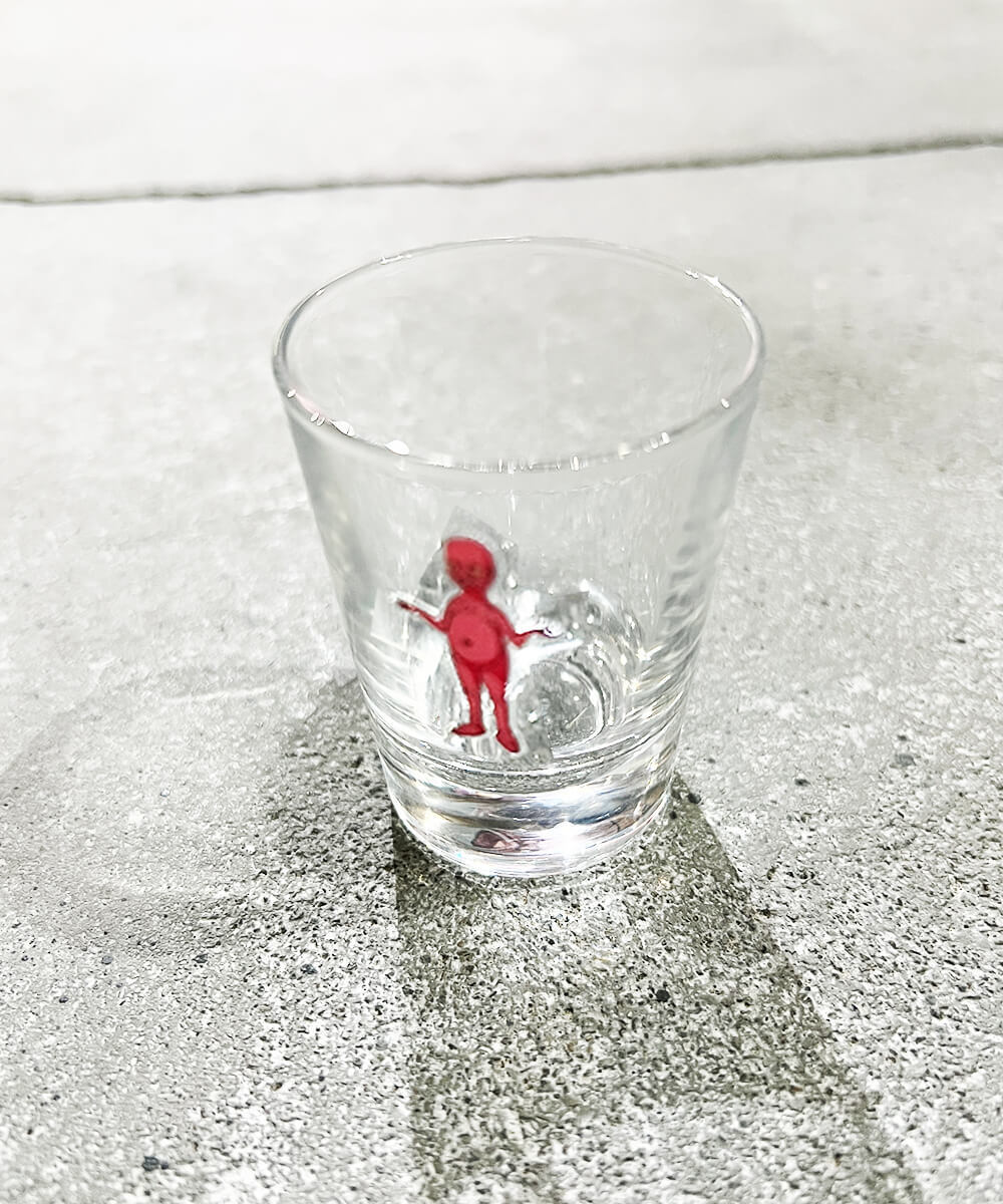 水野健一郎氏直筆サイン付き</b><br />ALIENS shot glass set - DIET BUTCHER