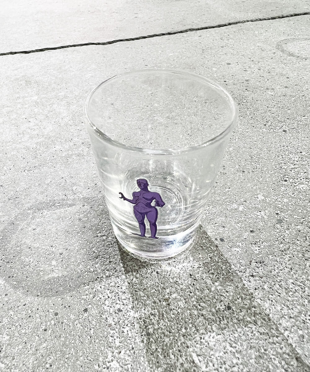 水野健一郎氏直筆サイン付き</b><br />ALIENS shot glass set - DIET BUTCHER