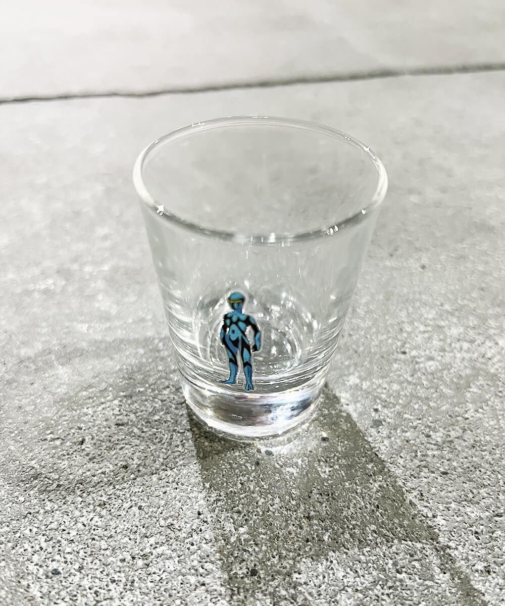 水野健一郎氏直筆サイン付き</b><br />ALIENS shot glass set - DIET BUTCHER