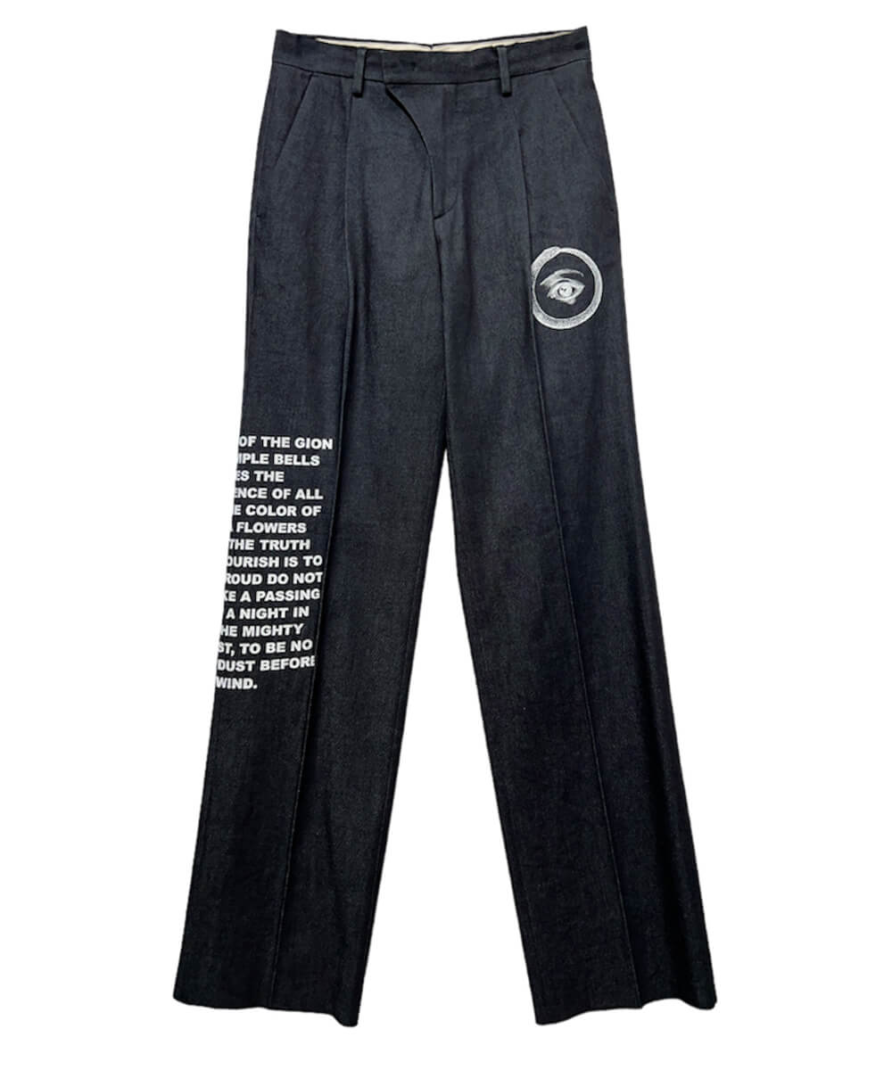 DIET BUTCHER × VALAADO<br />collaboration Trousers「TEN」DENIM ver. - DIET BUTCHER