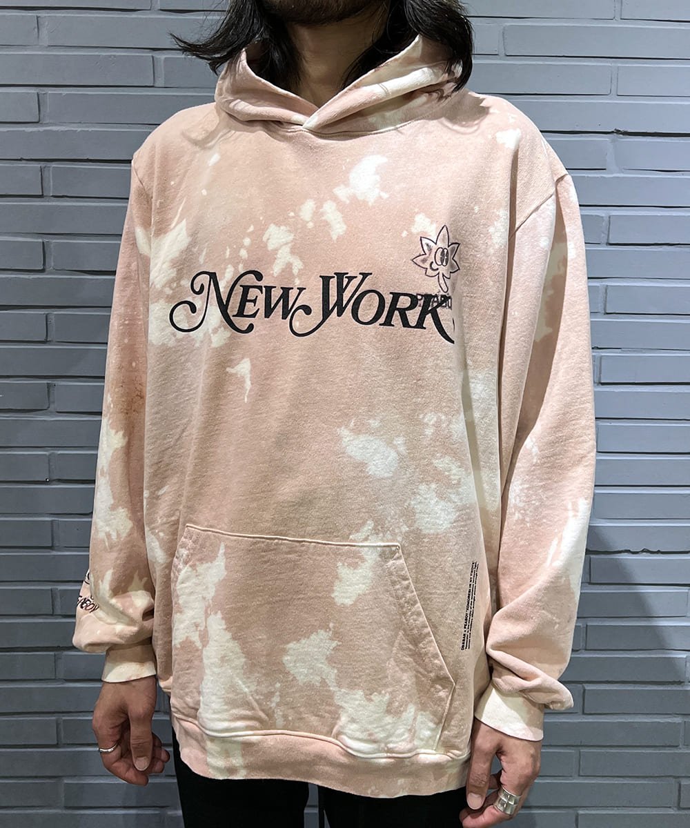 NEW WORK hoodie - PINK - DIET BUTCHER